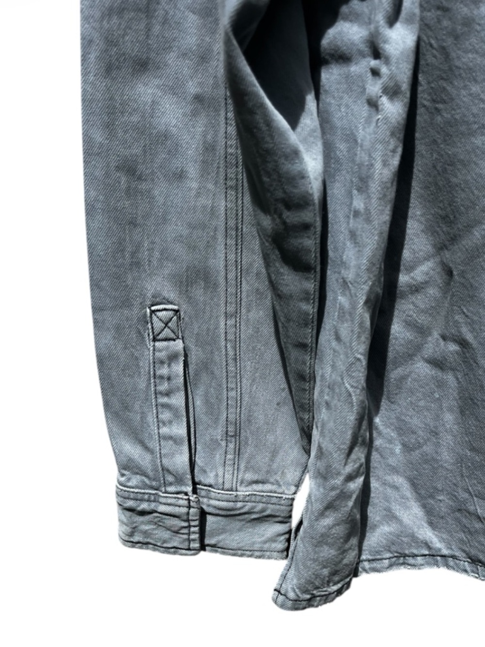 🌻NEW Hudson Jeans x Brandon Williams “Jeff” workwear shirt jacket "shacket" sz L - Picture 8 of 9